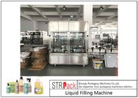 Stainless Steel Flow Volumetric Filling Machines , Time Based Automatic Filling Machine