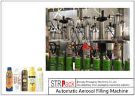 1200Cans/H 600ml Aerosol Filling Machine For Sunscreen Spray Production